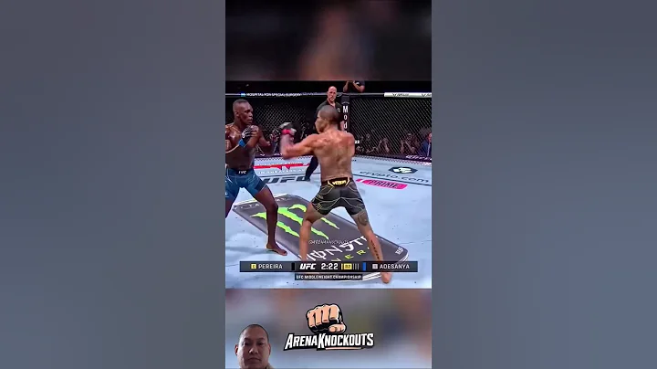 Israel Adesanya Vs Alex Pereira 2 #ufc #mma #respect #chempion #shorts