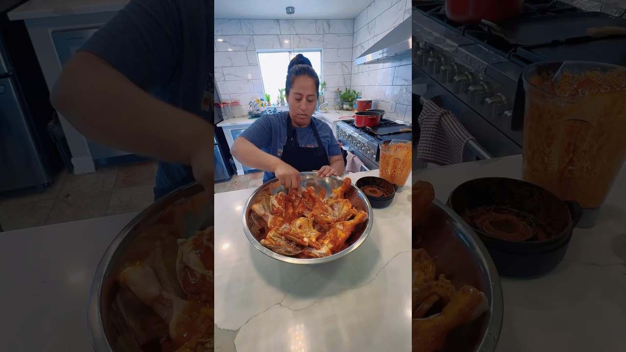 Así sazonó mi pollo para que quede lleno de sabor #pollo #polloasado #recetasfaciles