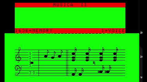 Tune - Muisca 2 (Radio Shack TRS-80 Color Computer)