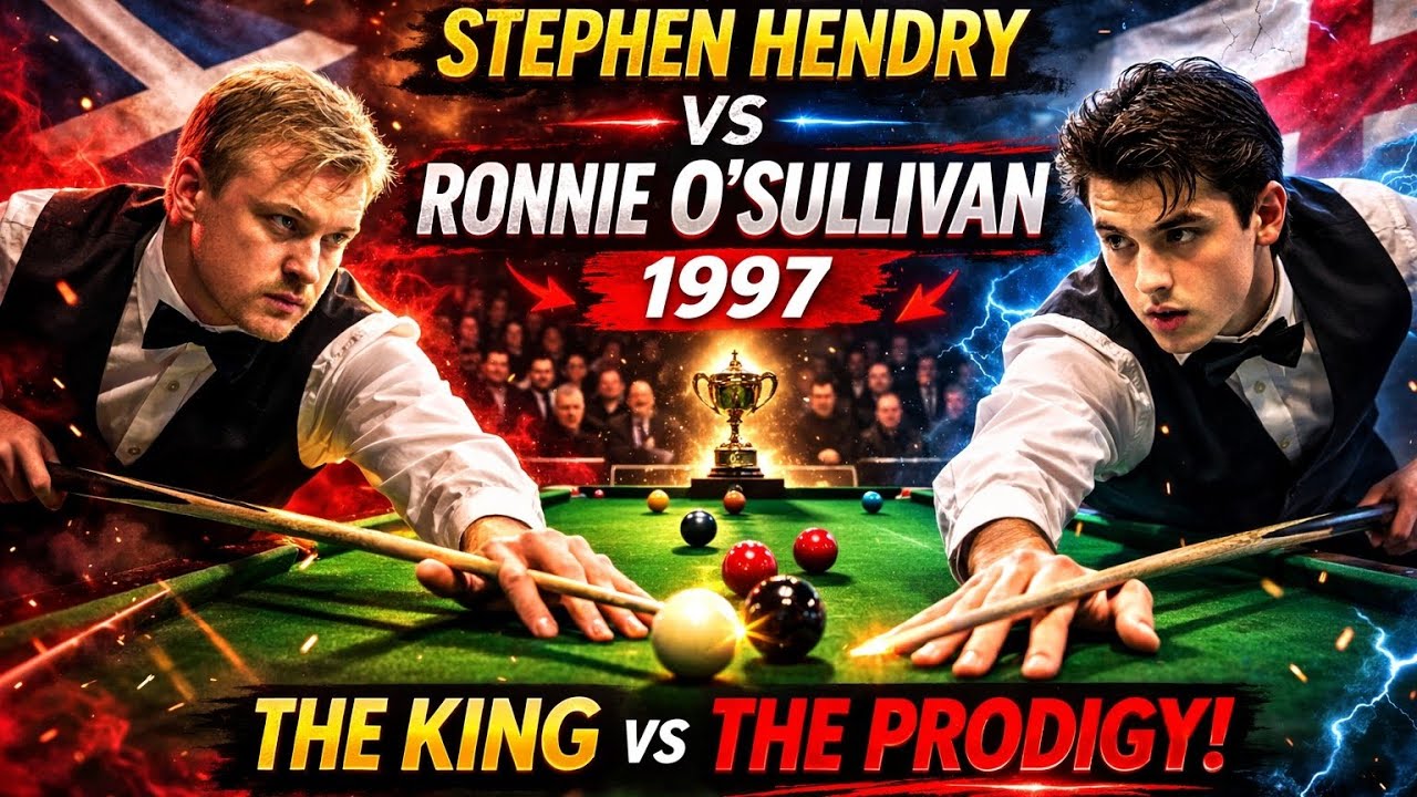 Ronnie O'Sullivan HUMILIATES Stephen Hendry?! | Legendary 1997 Snooker Clash