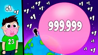 CONSEGUIMOS un CHICLE de 999,999,999 METROS en ROBLOX! (Bubble Gum Clicker)
