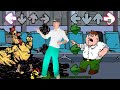 FNF All Characters In Real Life But Corrupted Family Guy Glitch Join | Darkness Takeover