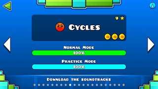 Geometry Dash - Cycles (All coins)