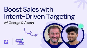 Supercharging Sales with Intent-Powered Cross-Channel Targeting | Smartlead Office Hours