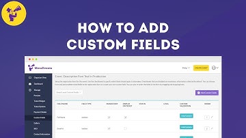 Event Custom Fields