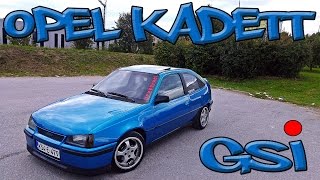 OPEL KADETT E GSI 2.0 16V 1989. - TEST/PREZENTACIJA VOZILA