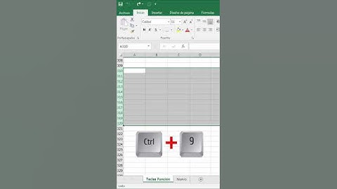 👀 Cómo OCULTAR las FILAS seleccionadas | 🚧 Atajo Excel # 52