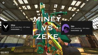 Miney vs Zeke 1v1 (Miney POV Open Mic)