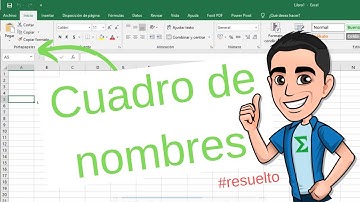 Qué Es Y Cómo Usar el Cuadro de Nombres?