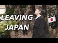 I'm leaving Japan