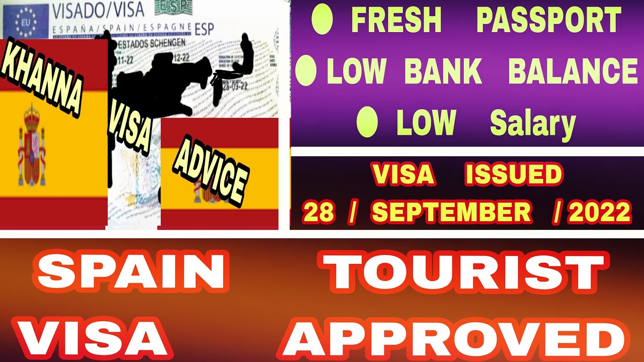 tourist visa spain from india