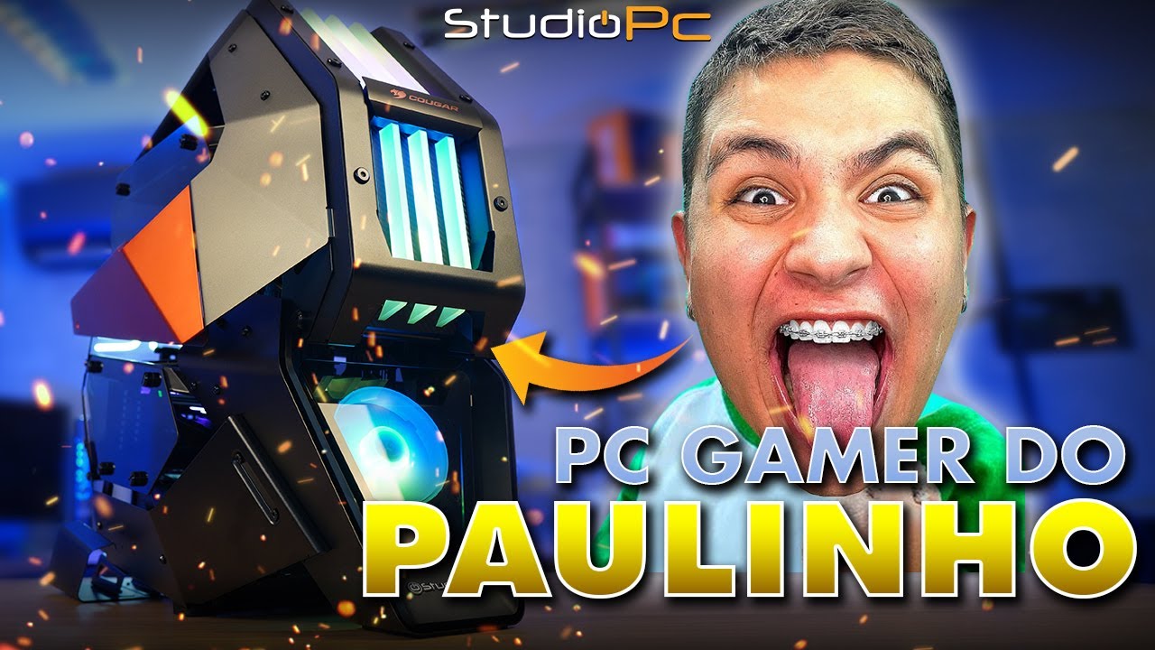 PC NOVO DO PAULINHO O LOKO 🫢 OLHA SÓ COMO FICOU🤩 