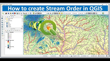 Hoe u de volgorde van rivierstromen in QGIS kunt creëren
