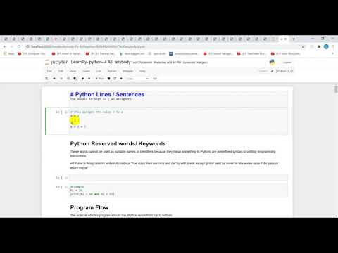 LearnPy- Python Sentences