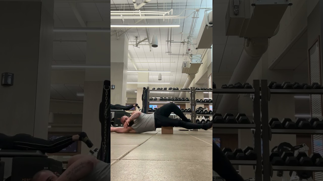 Side hip block traction