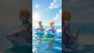 Tim & Tam meet the sharks 🦈☀️🌊 #kidssongs #childrenmusic #babytoons #shark #sharks #sharksong