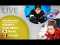 Korea v Canada - Women's gold medal - World Junior Curling Championships 2020