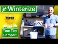 DeWinterizing Camper | Unwinterize Travel Trailer