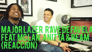 Major Lazer   Rave De Favela feat  MC Lan, Anitta \& BEAM (reaccion)
