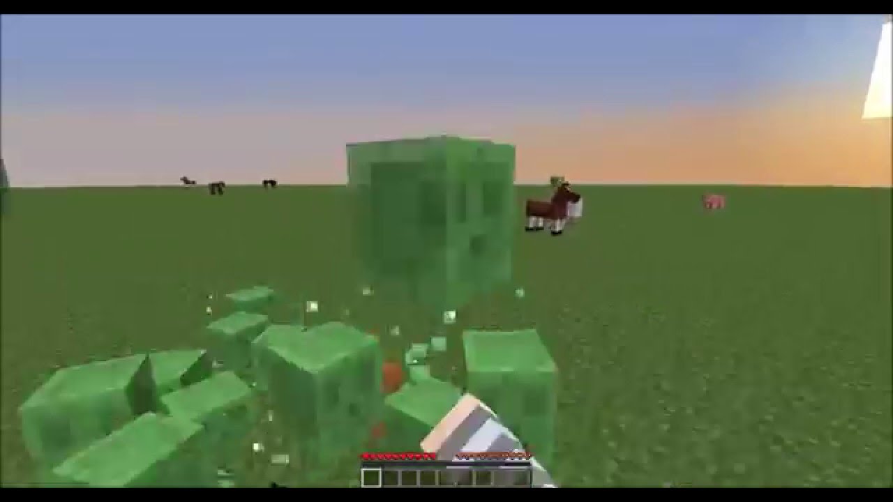 Minecraft - How to ride a horse without a saddle - YouTube