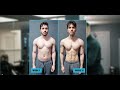 Muscle building body transformation  with delta fitness