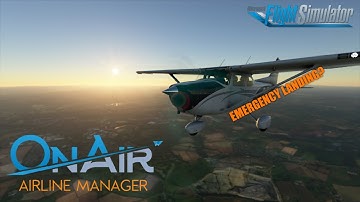 Microsoft Flight Simulator 2020 - OnAir Airline Manager First Flight (Career #1)