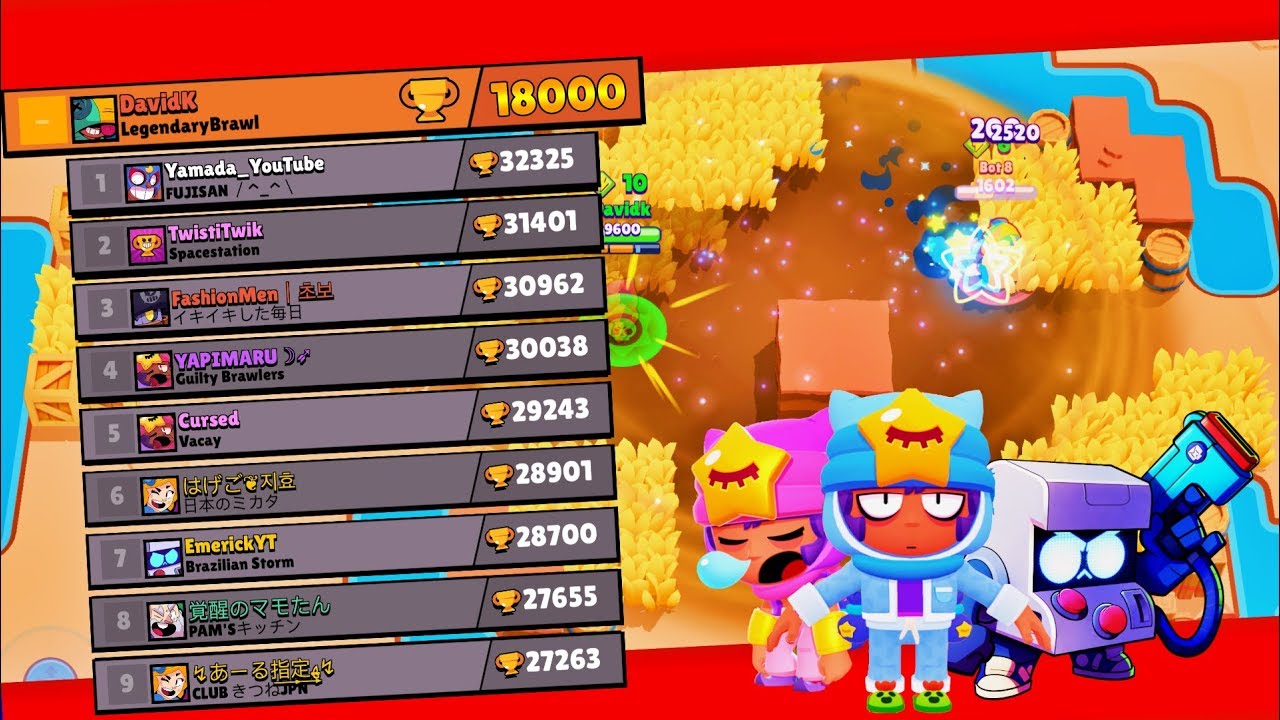 Brawl Stars Je Passe 18 000 Trophees En Solo Nouveau Mode Jeu Ciblage By Davidk Brawl - astuces ciblage brawl stars