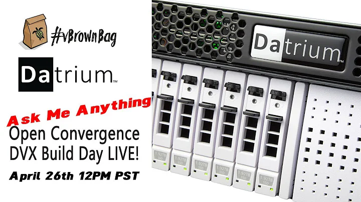 Datrium Build Day Live Post AMA