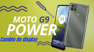 Cambió de display Motorola G9 Power XT20914