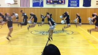 SMS dance team POM routine 2012/2013