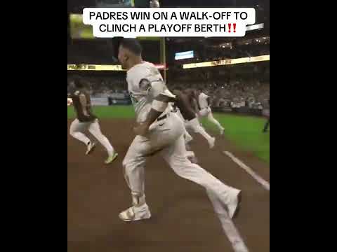 WALK-OFF TO PLAYOFF 🔥