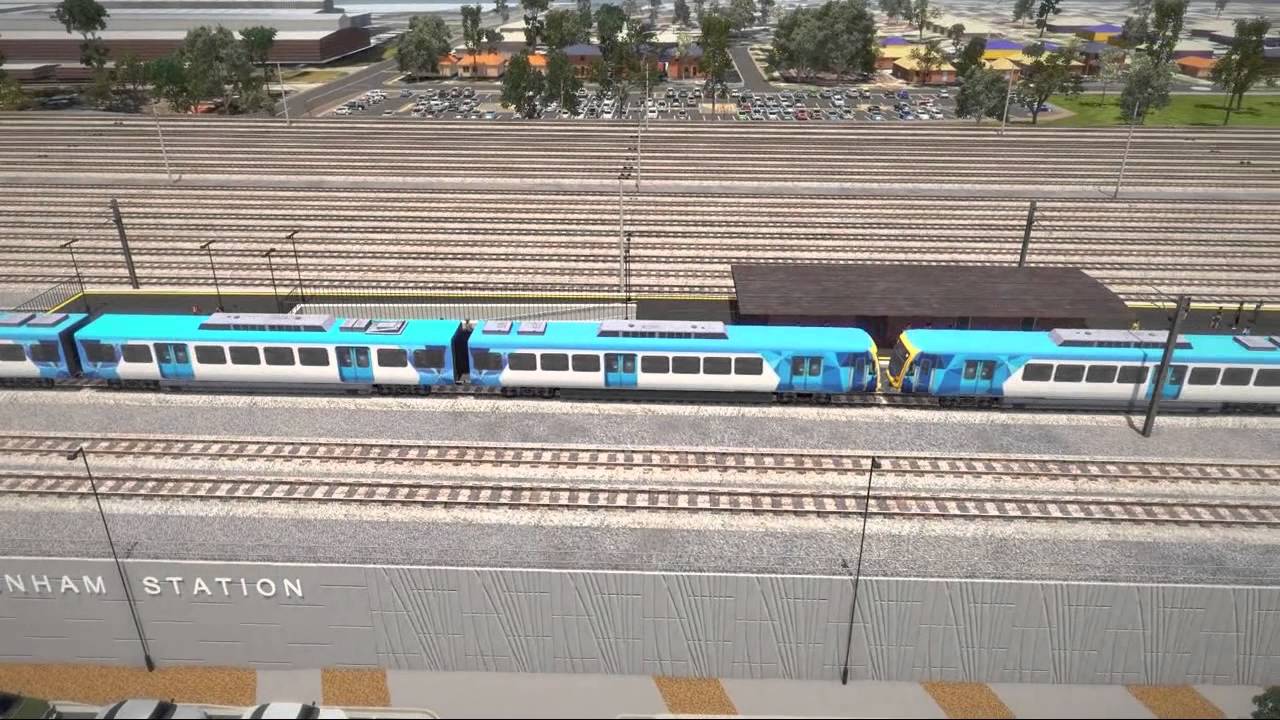 Regional Rail Link Tottenham Railway Station - 