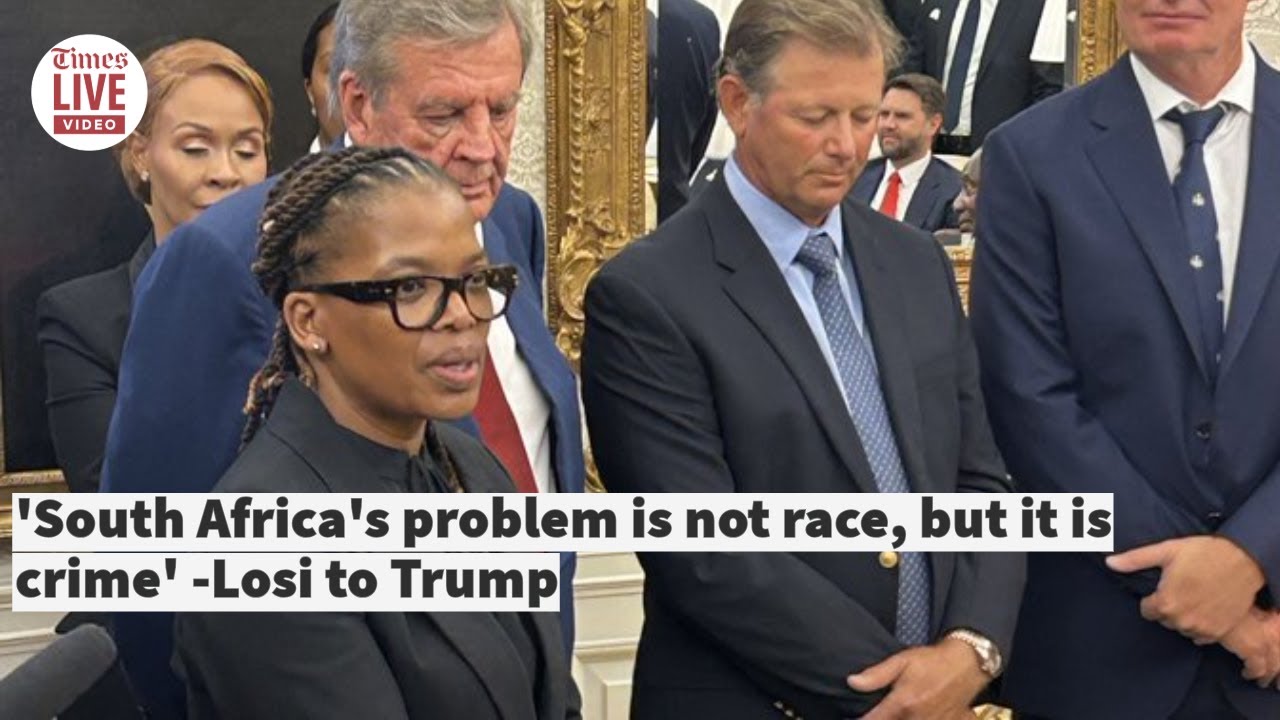 'South Africa's problem is not race, but it is crime' Losi to Trump