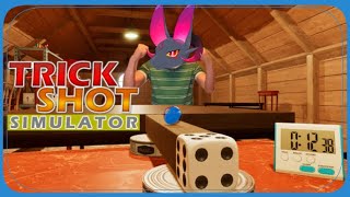 【trickshot simulator】ミラクルショットを連発するドラゴン！！ 【雑談】#Vtuber #shorts