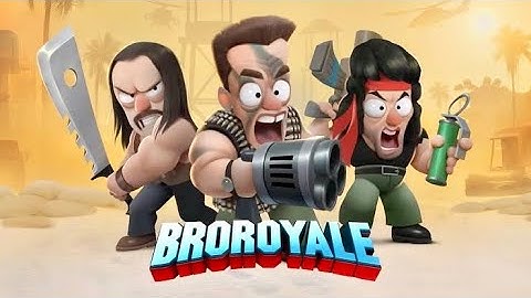 Bro Royale : Mayhem Shooter | Gameplay Walkthrough Part 1 (iOS, Android)