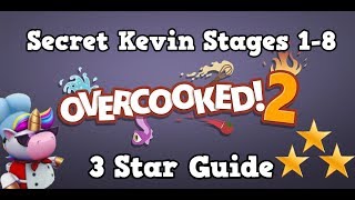 Overcooked 2: Secret Kevin Stages all 3 Stars [Guide / Walkthrough] screenshot 4