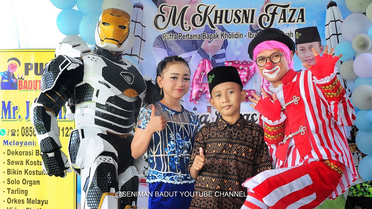 🔴 SULAP TERBARU 🃏 BADUT SULAP MR JABRIX | TASYAKURAN KHITAN M KHUSNI FAZA