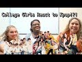 College Girls React to Kpop! (Black Pink, Seventeen, Wanna One)