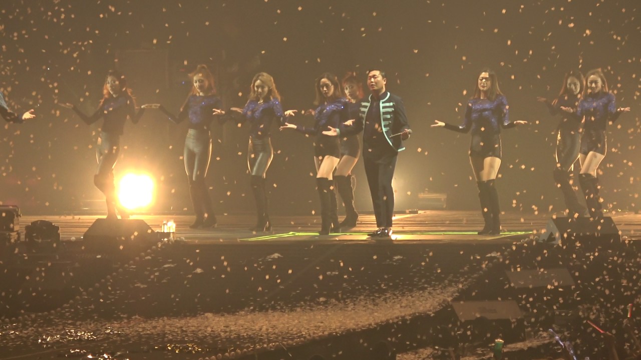 20161224 PSY 17 We are the one+강남스타일