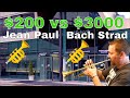 Jean Paul Silver $200 Trumpet review vs $3000 Bach Stradivarius trumpet - Juilliard School of Music