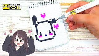 СОБАКА - РИСУНКИ ПО КЛЕТОЧКАМ 🛑 KAWAII DOG pixel art