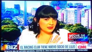 Lupe Fuentes en CNN en Español- \