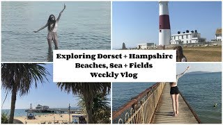 Holiday Weekly Vlog: Exploring Dorset, Heatwaves, Bouremouth, Beaches + More