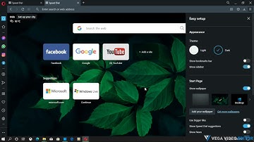 How to Hide Left Sidebar in Opera Web browser on windows 8.1 or 10