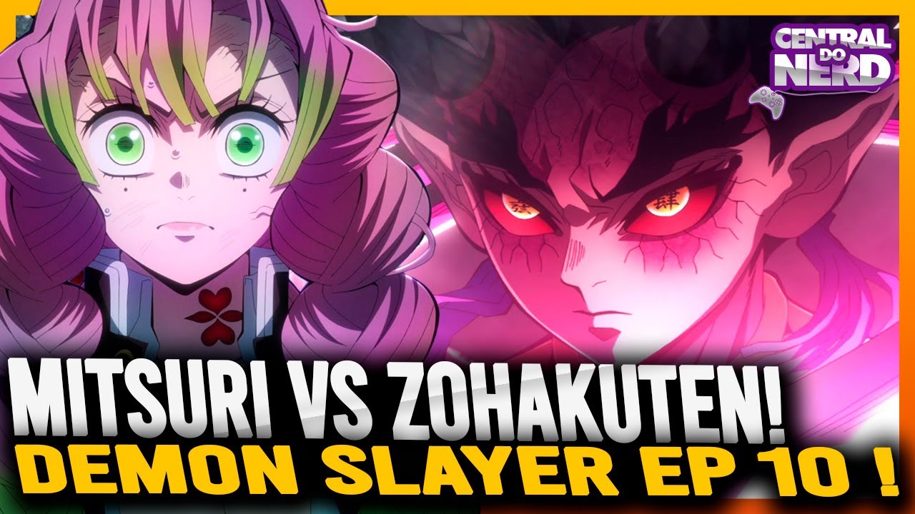 MITSURI VS ZOHAKUTEN! React Demon Slayer EP. 10 Temporada 3 - KIMETSU 