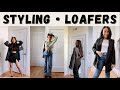 How To Style CHUNKY LOAFERS | 2021 Outfit Ideas