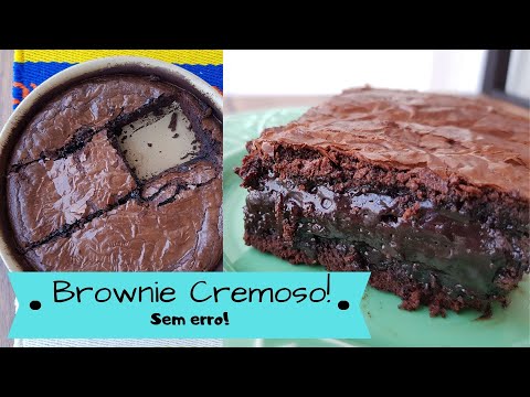 Vídeo: Como Fazer Um Brownie Cremoso?