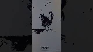 How do I decide what to draw? Spoilers: I just do. #dailyinkmonster #howtodraw #chickens #dragons