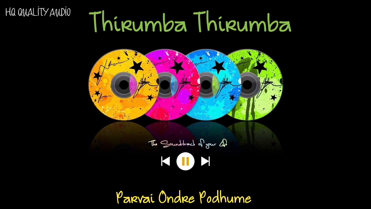 Thirumba Thirumba  Parvai Ondre Podhume  High Quality Audio 