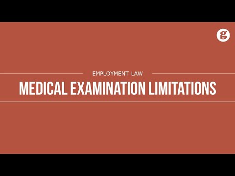 Video: Does The Employer Have To Pay For A Medical Examination When Applying For A Job